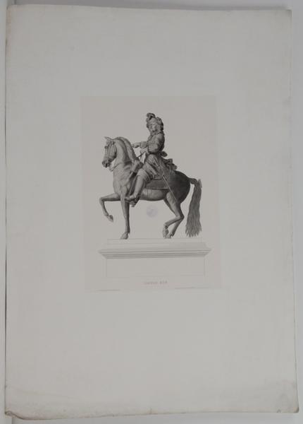 Statue équestre de Louis XIV