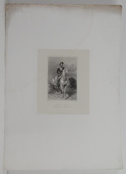 Représentation équestre de François d'Orléans