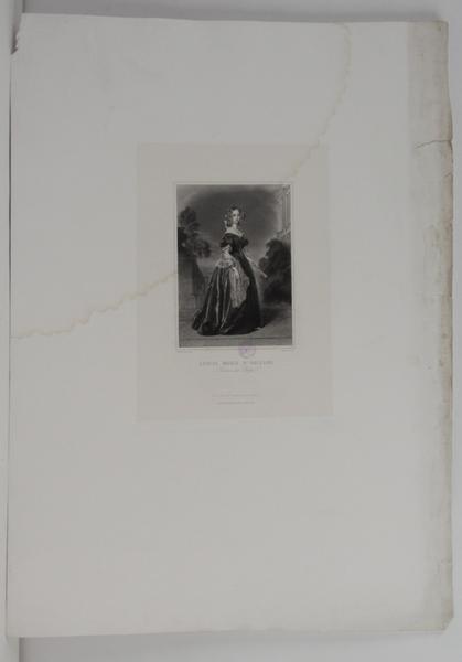 Portrait de Louise Marie d'Orléans