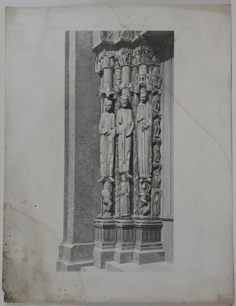 Cathédrale de Chartres, façade occidentale, porte royale