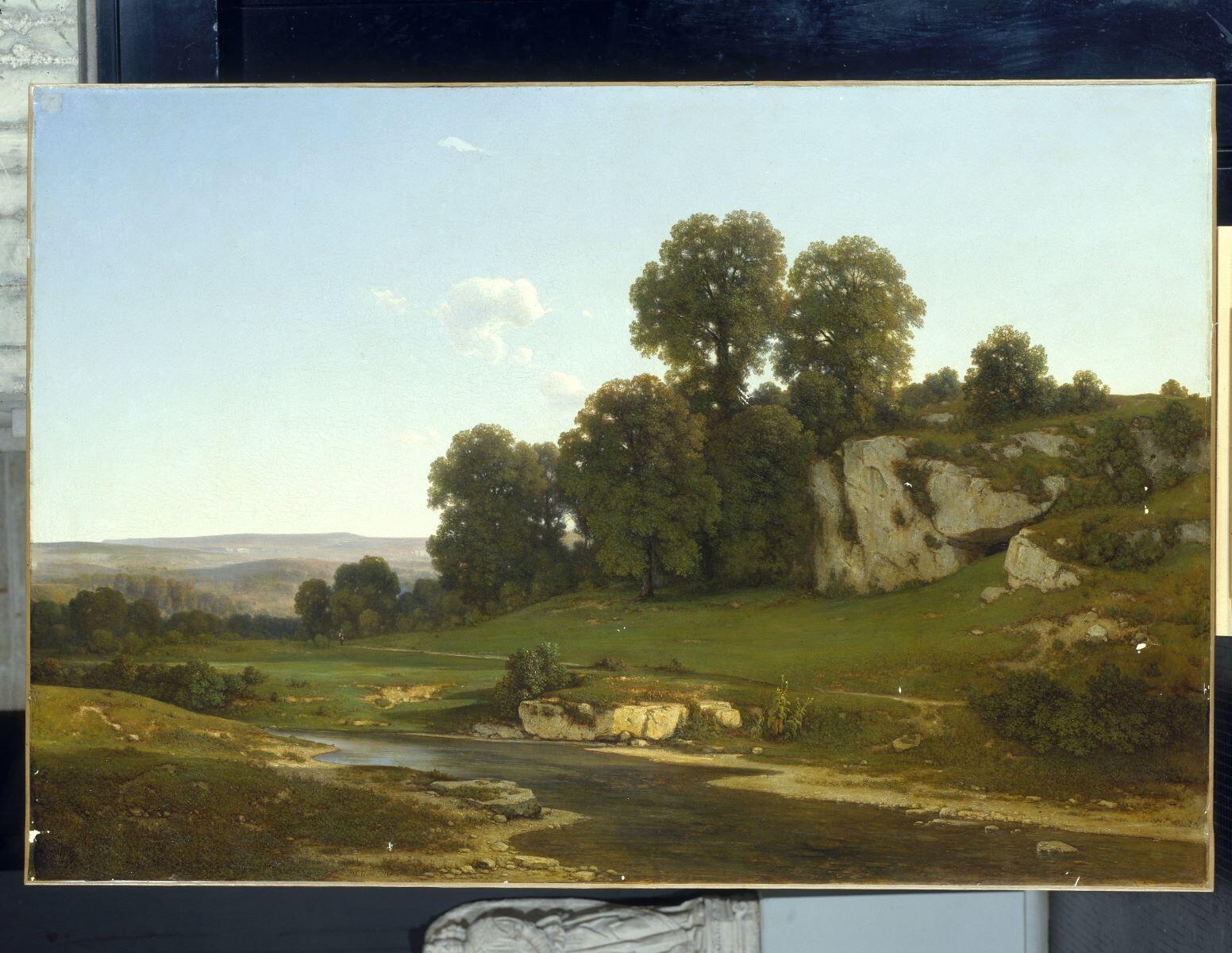 Rivière d'Ain, vue prise à Saint-André