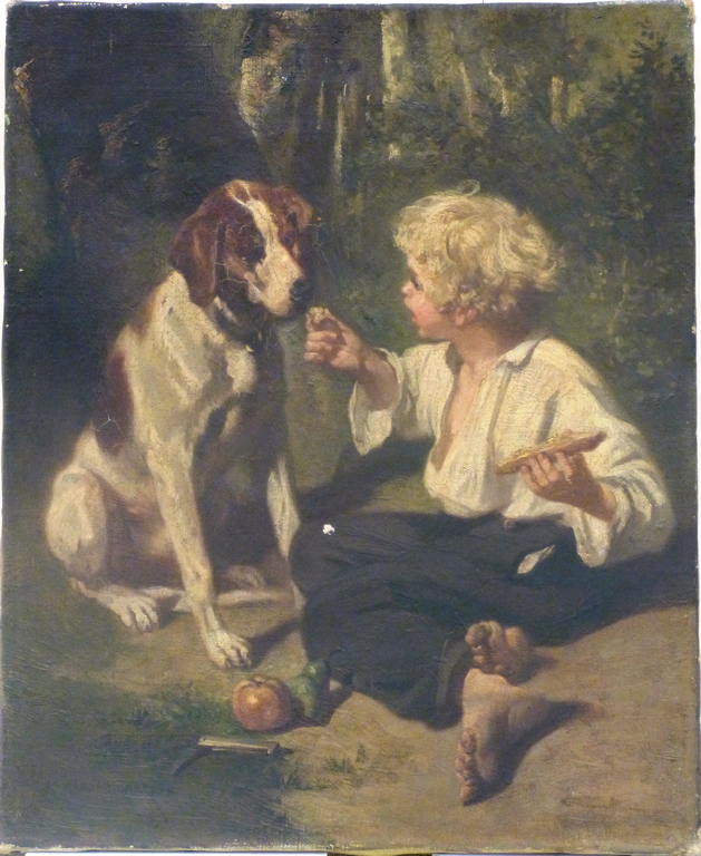 Enfant et son chien