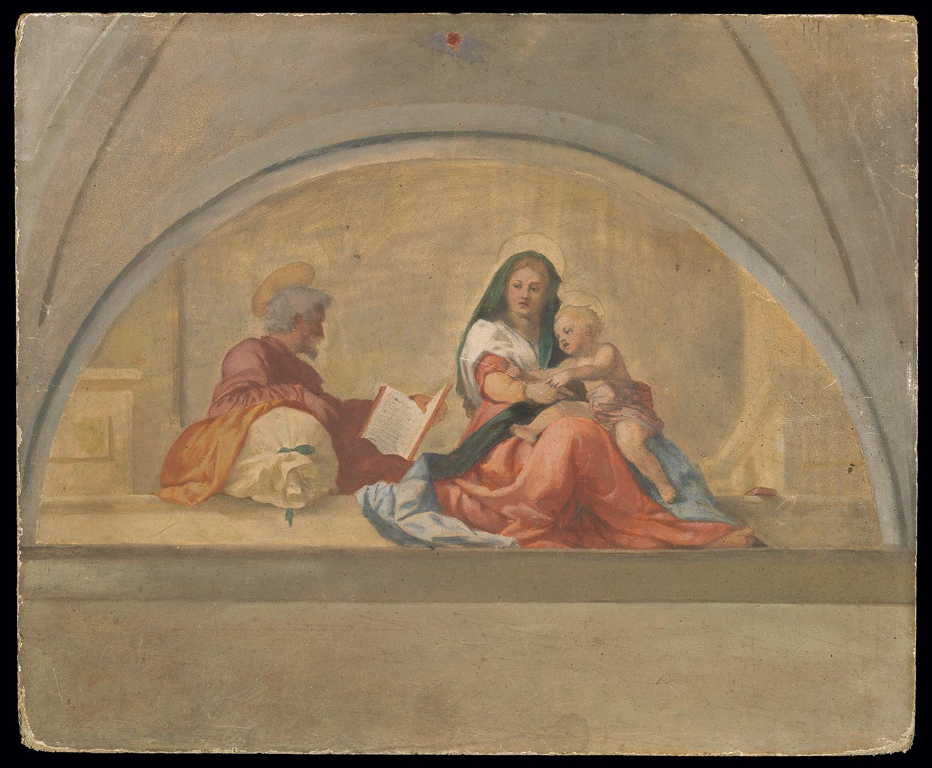 Le Repos de la Sainte Famille dit La Madone au sac