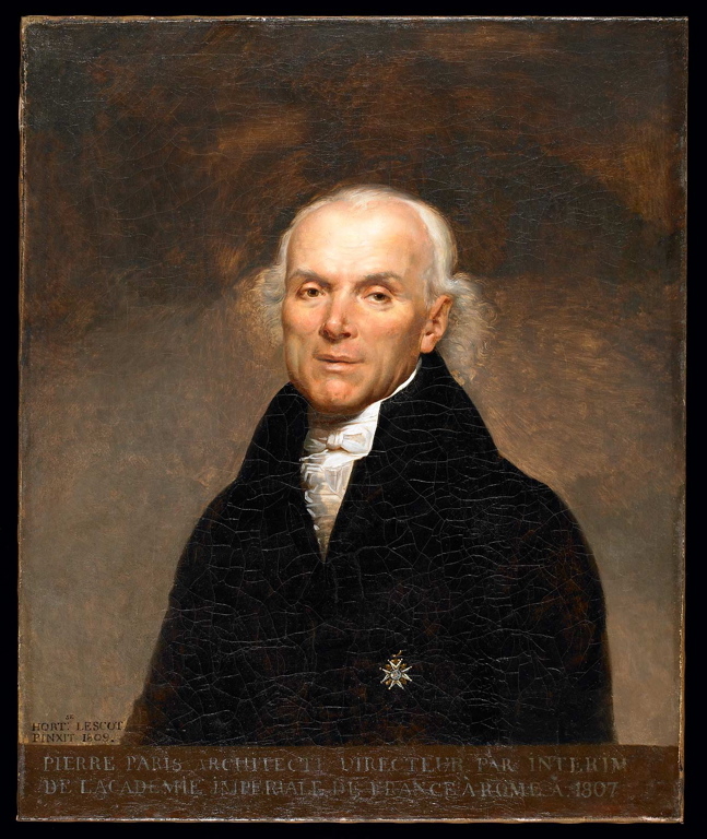 Portrait de l'architecte Pierre Adrien Pâris (1745-1819)