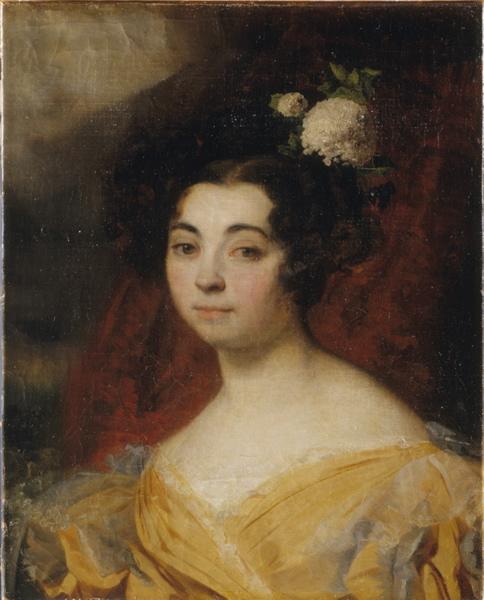 Portrait de Marie Mennessier-Nodier (en 1832-1833)