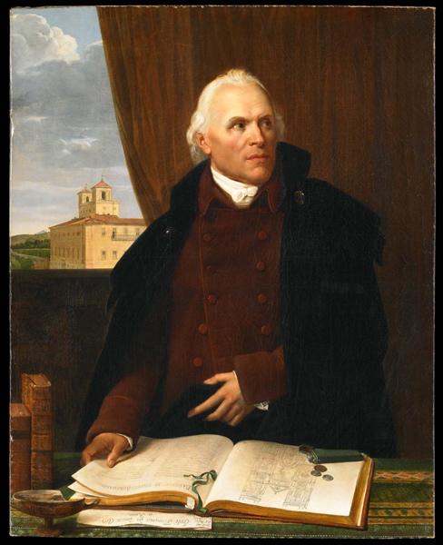 Portrait de l'architecte Pierre-Adrien Pâris (1745-1819)