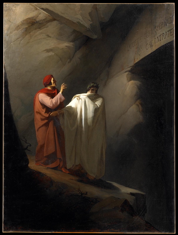Dante et Virgile aux Enfers