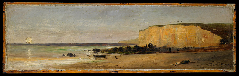 Falaises au bord de la mer