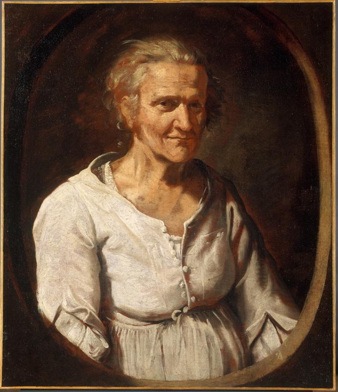 Portrait de vieille paysanne