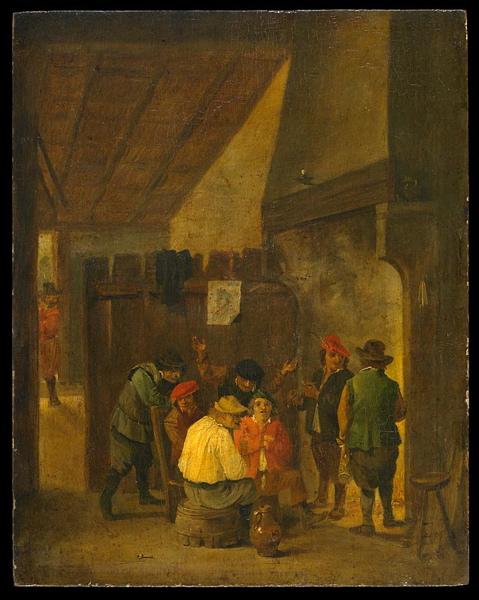 Intérieur de taverne