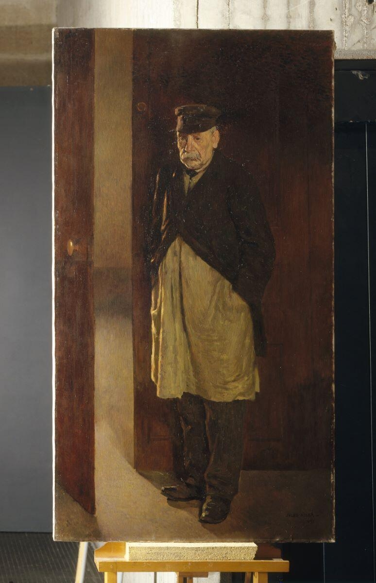 L'homme à la blouse