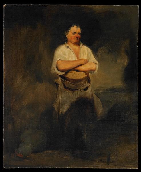 Le Forgeron. Portrait du père de l'artiste