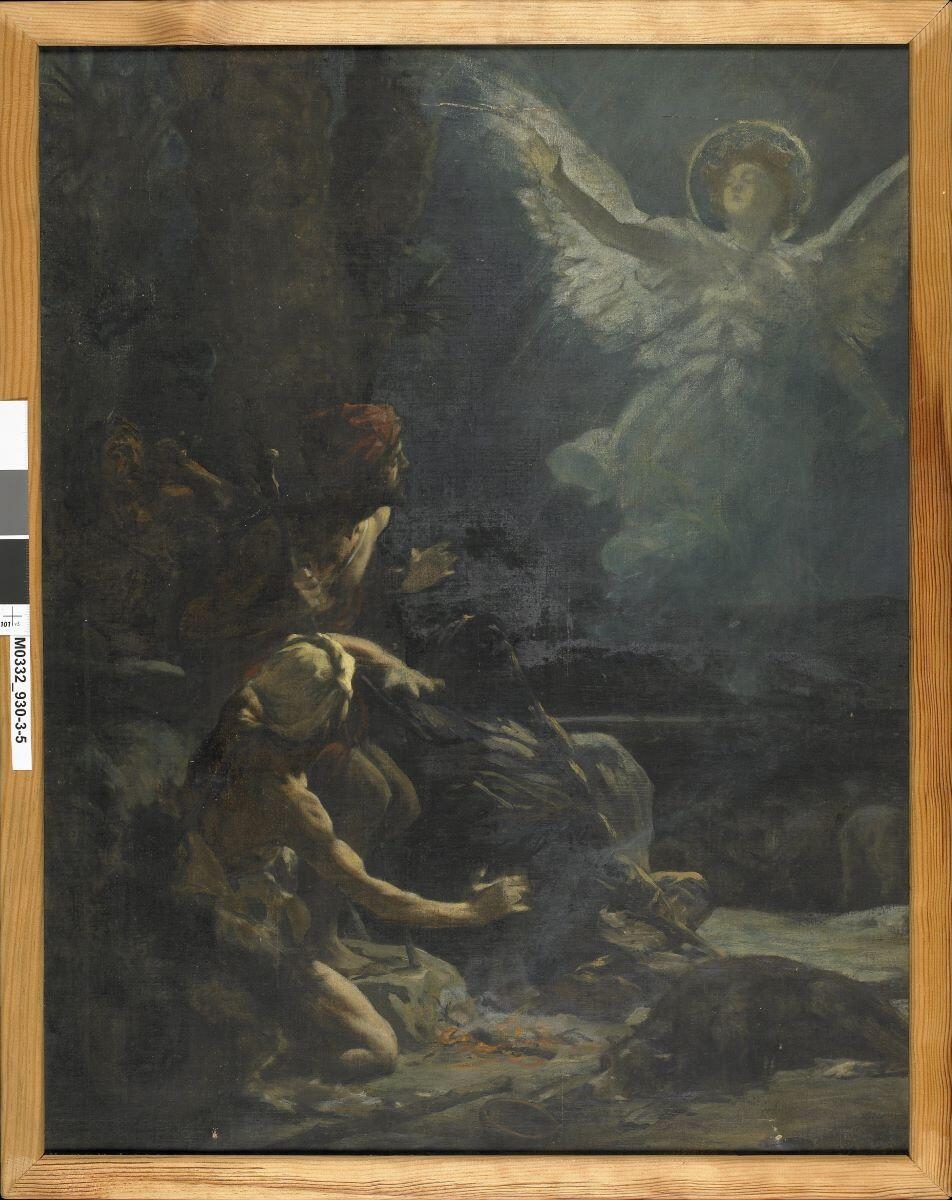 Annonce aux bergers ; Apparition d'un ange