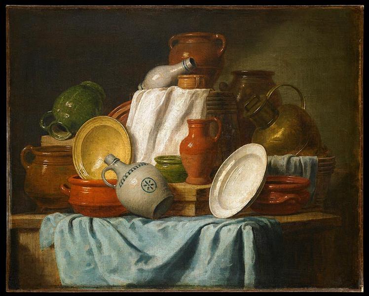 Nature morte aux poteries