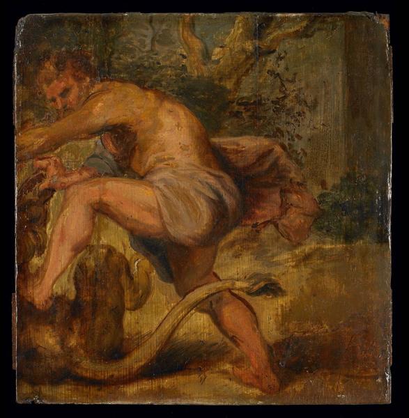 Samson tuant le lion