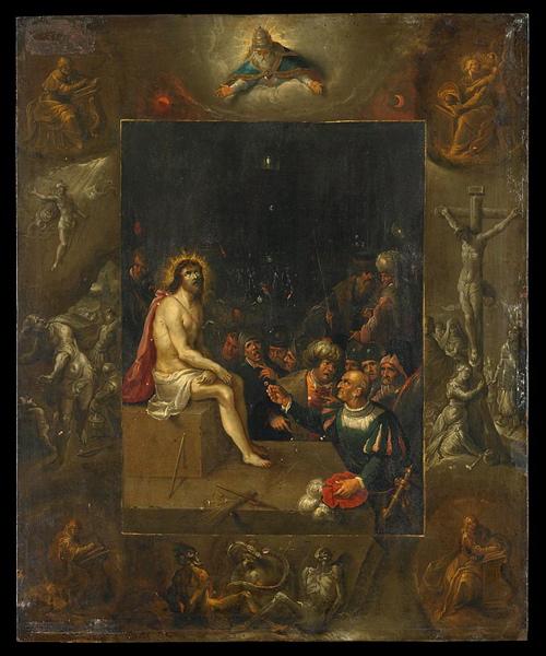 Le Christ aux outrages/Dieu le Père/La Résurrection/Les Enfers/Les Evangélistes