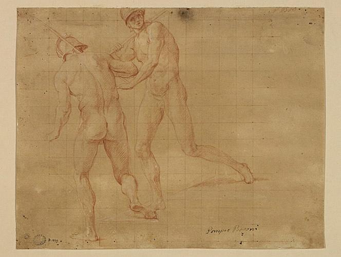 Etude de deux guerriers