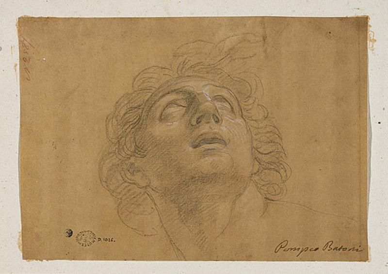 Etude de tête d'homme