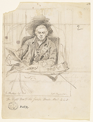 Portrait de Sir Joseph Banks