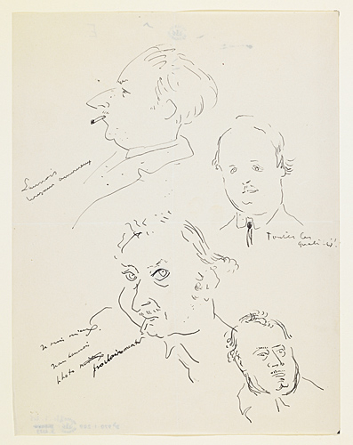 Quatre autoportraits
