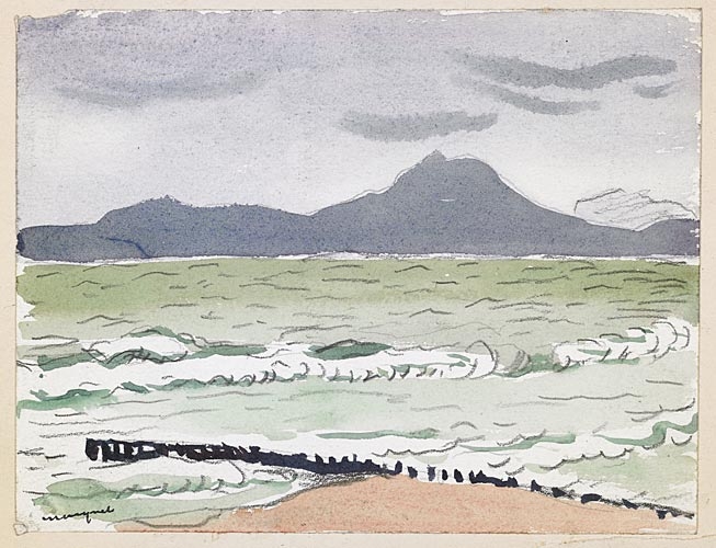 La Goulette, montagne indigo