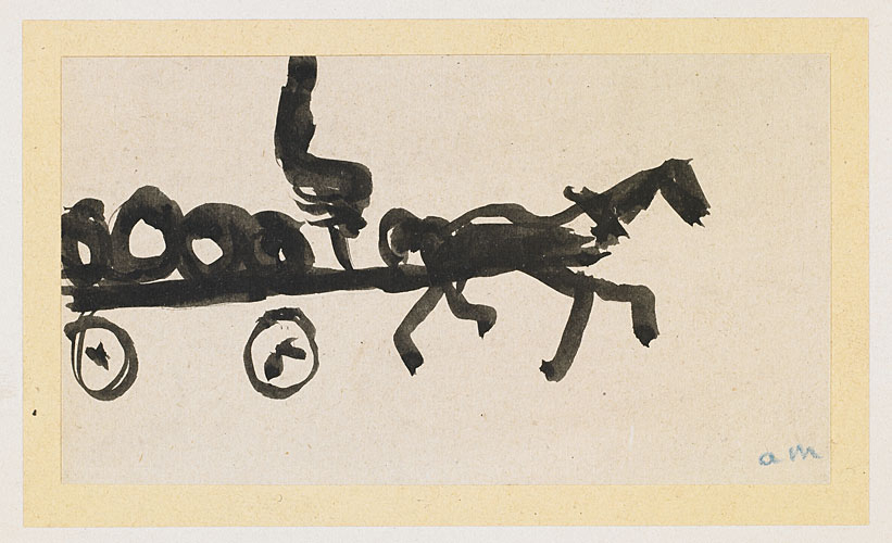 La charrette de tonneaux