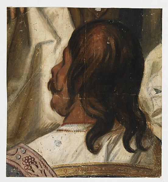 Tête d'homme vu de dos