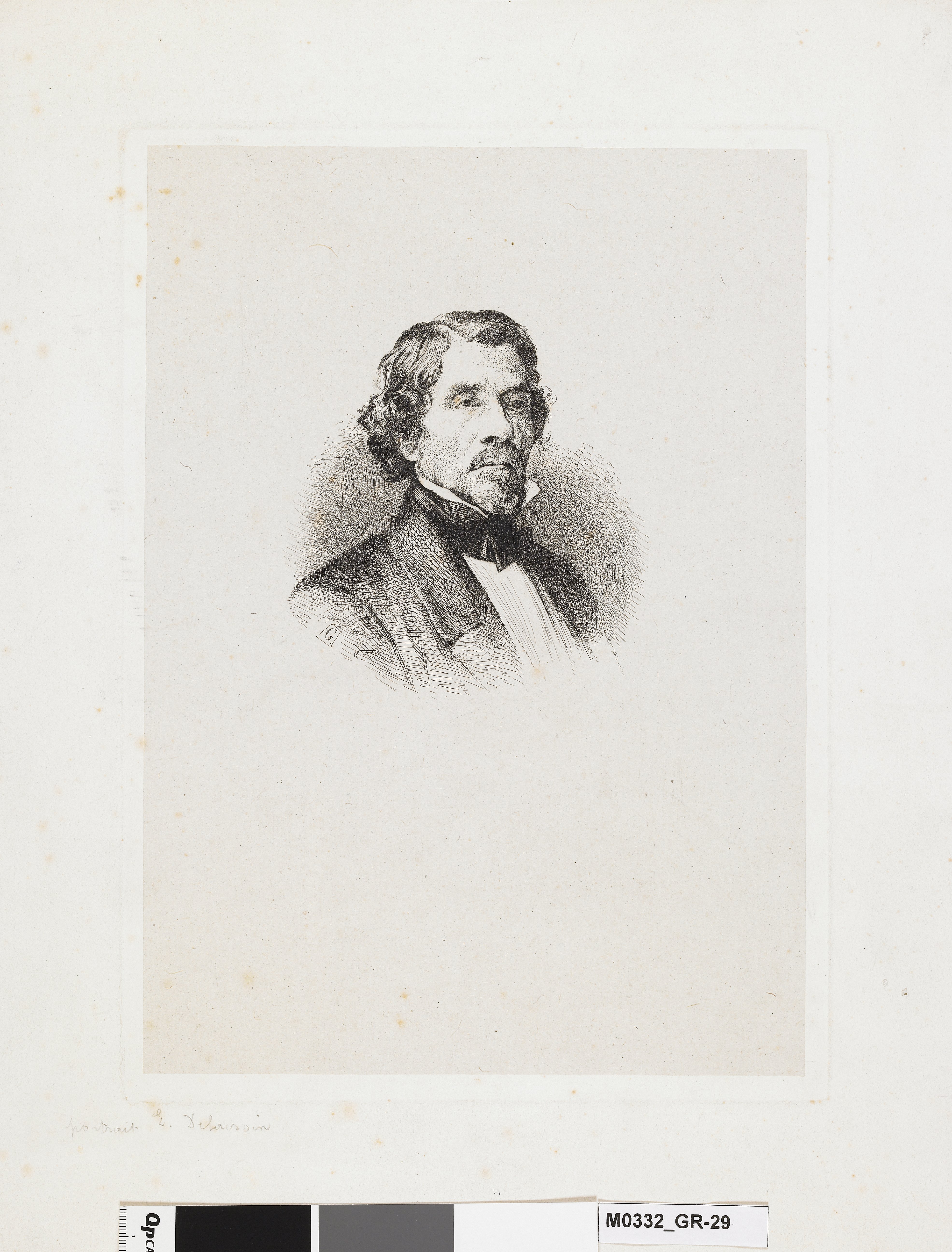 Portrait d'Eugène Delacroix