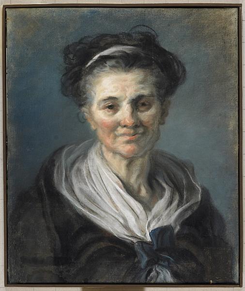 Portrait de vieille femme