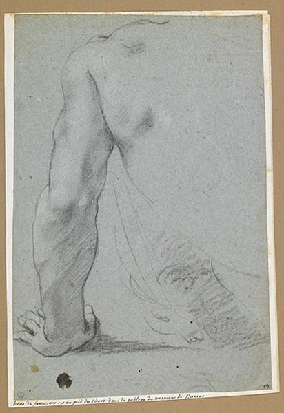 Etude de bras (recto) ; Etude de torse et de bras (verso)