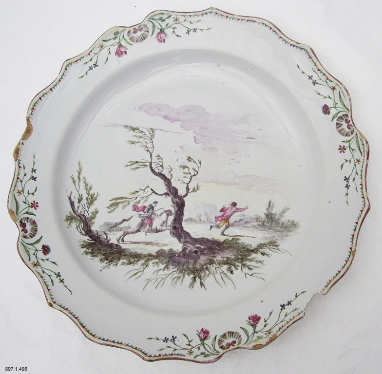 Plat Marseille à la scène de brigandage