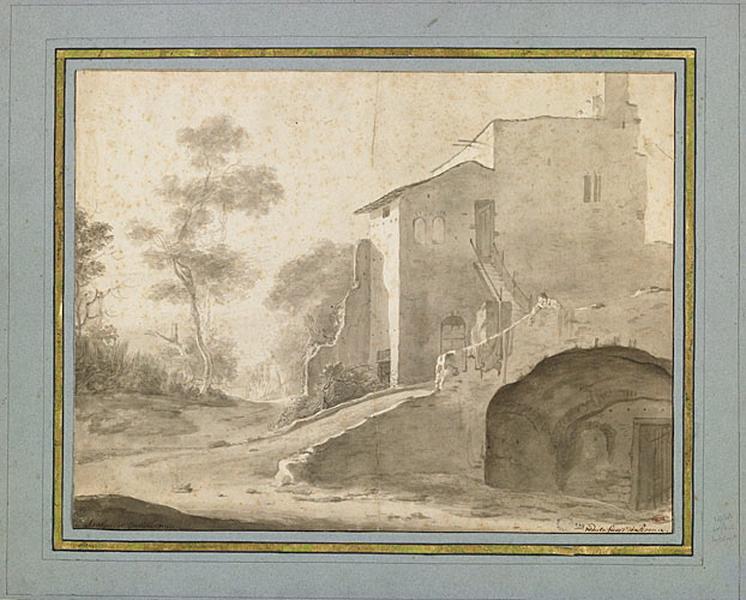 Maison dans un site boisé