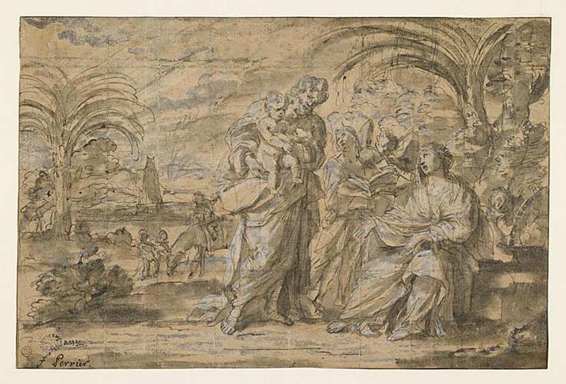 Le repos de la Sainte Famille