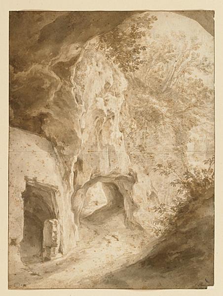 Grottes dans les rochers