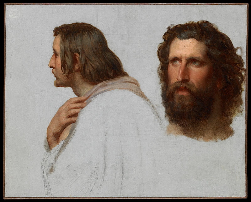 Deux études de têtes