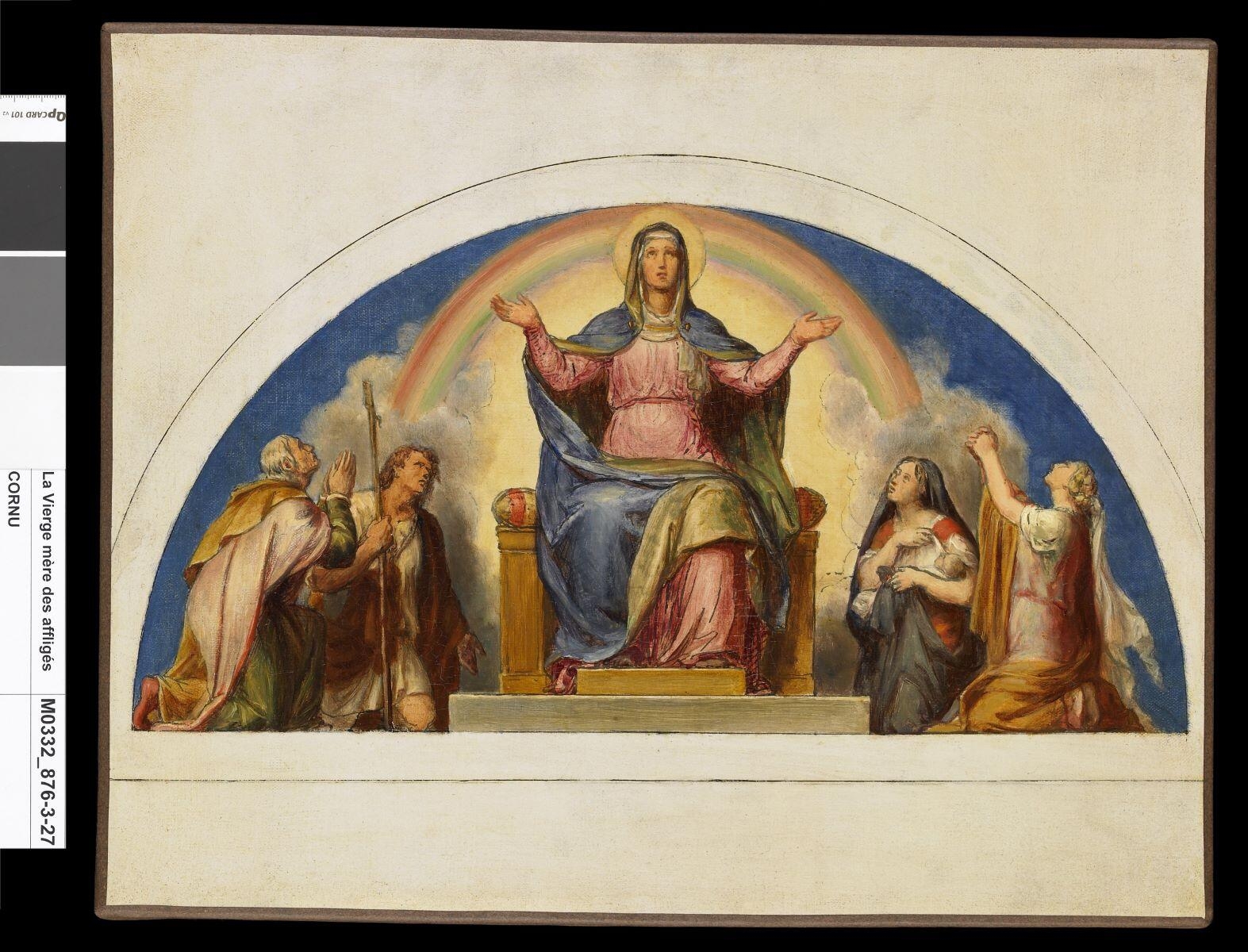 La Vierge mère des affligés