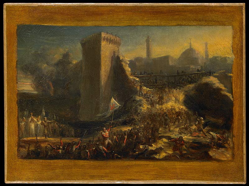 La bataille d'Ascalon. Prise d'Ascalon par le roi Baudouin III en 1152