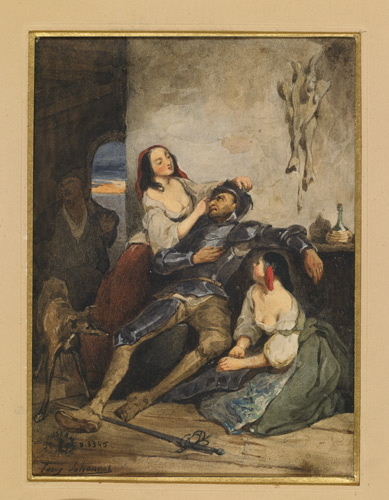 Don Quichotte à l'auberge