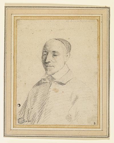 Portrait de Charles de Condren, supérieur général de la congrégation de l'Oratoire