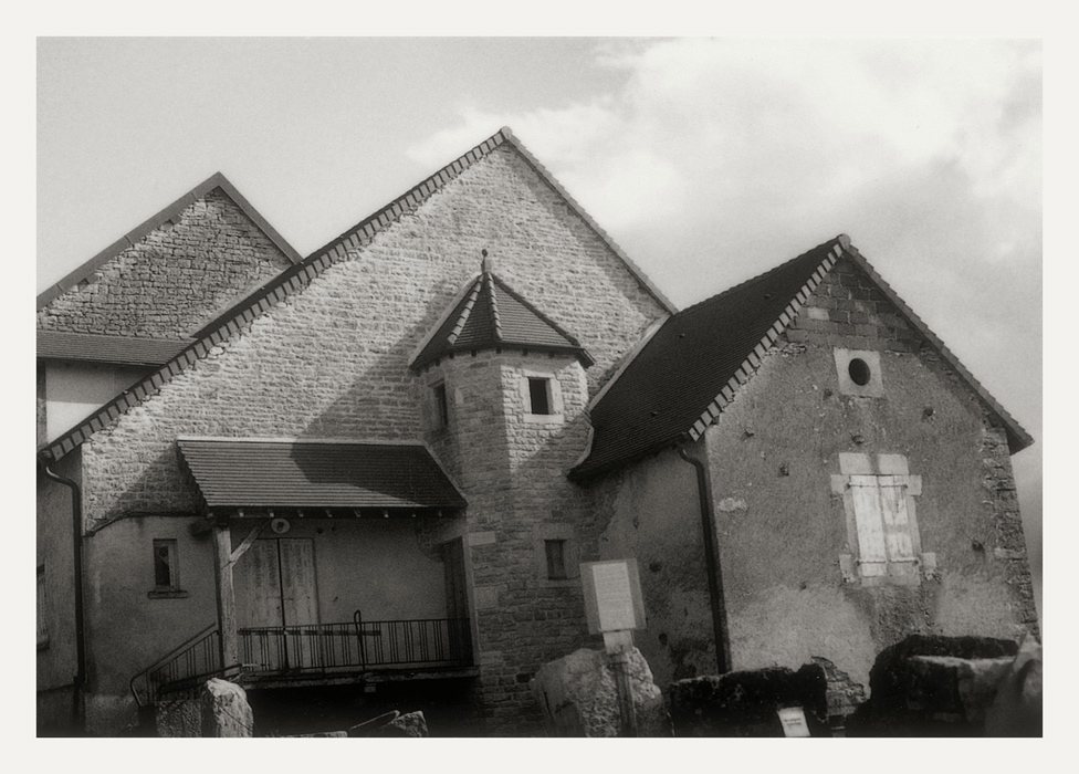 Château-Chalon 2009, imbrication de pignons