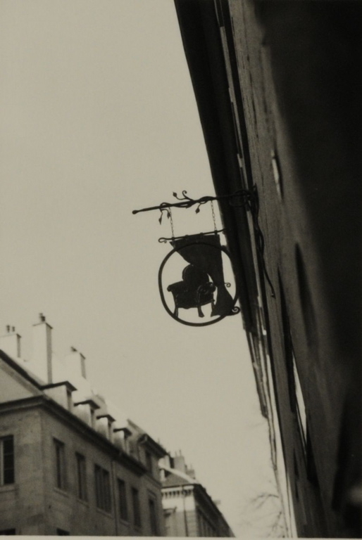 Besançon 2008, enseigne d'un tapissier