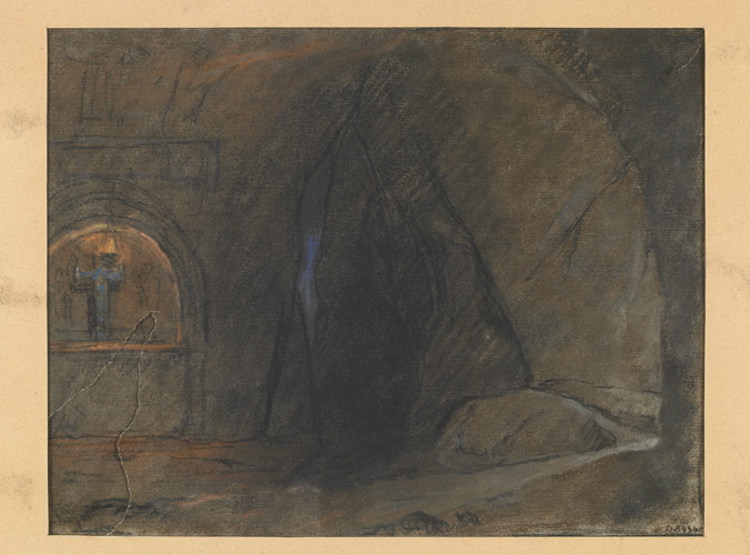 Sanctuaire dans une grotte