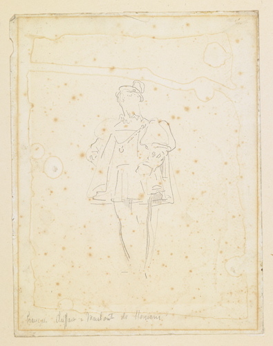 Maubant dans Hernnani (recto et verso)