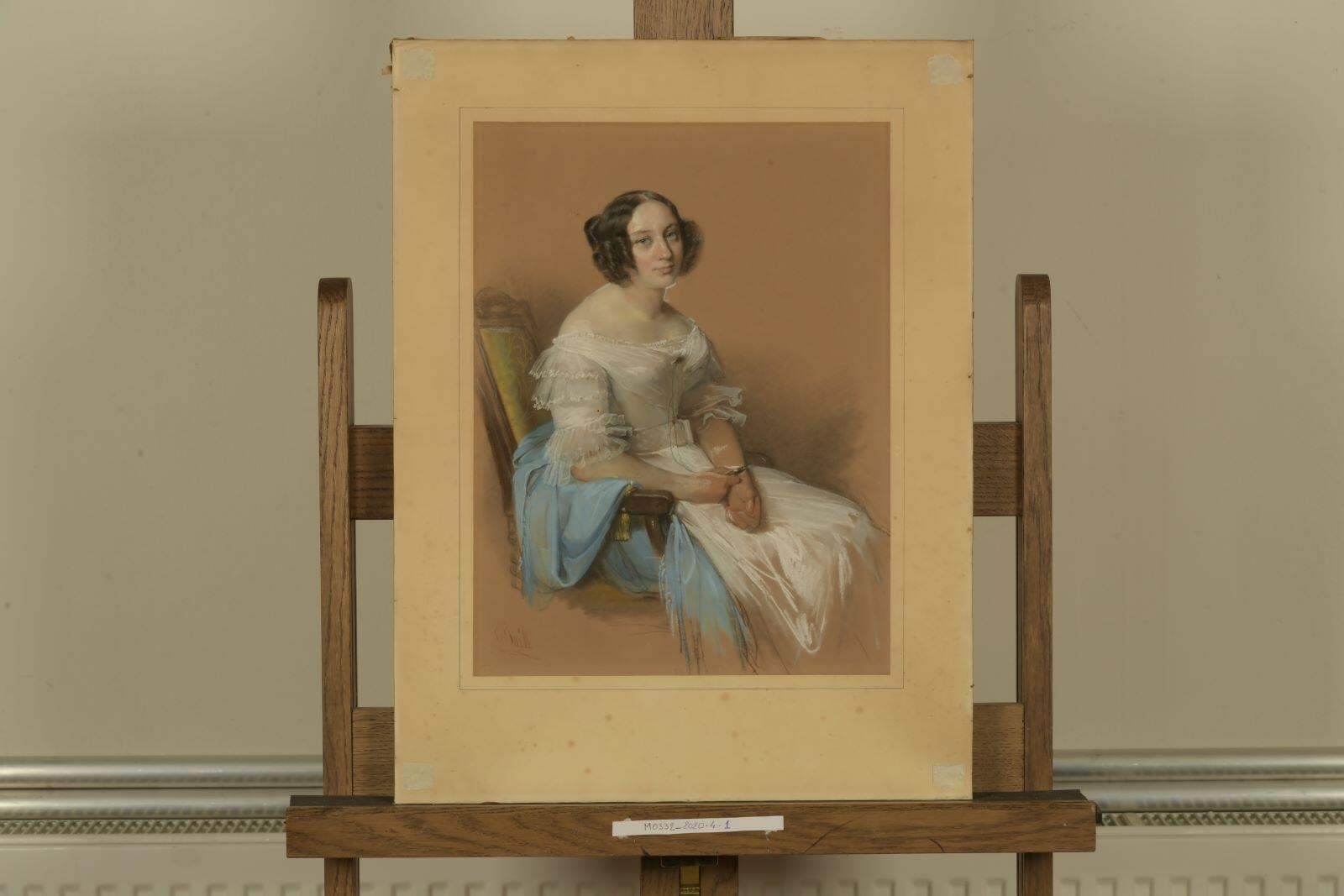 Portrait de Pauline Magnin, épouse Gaume