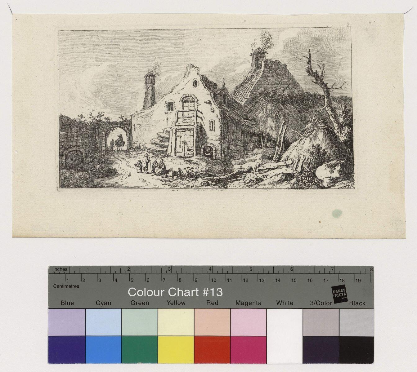 La Chaumière avec l'escalier
