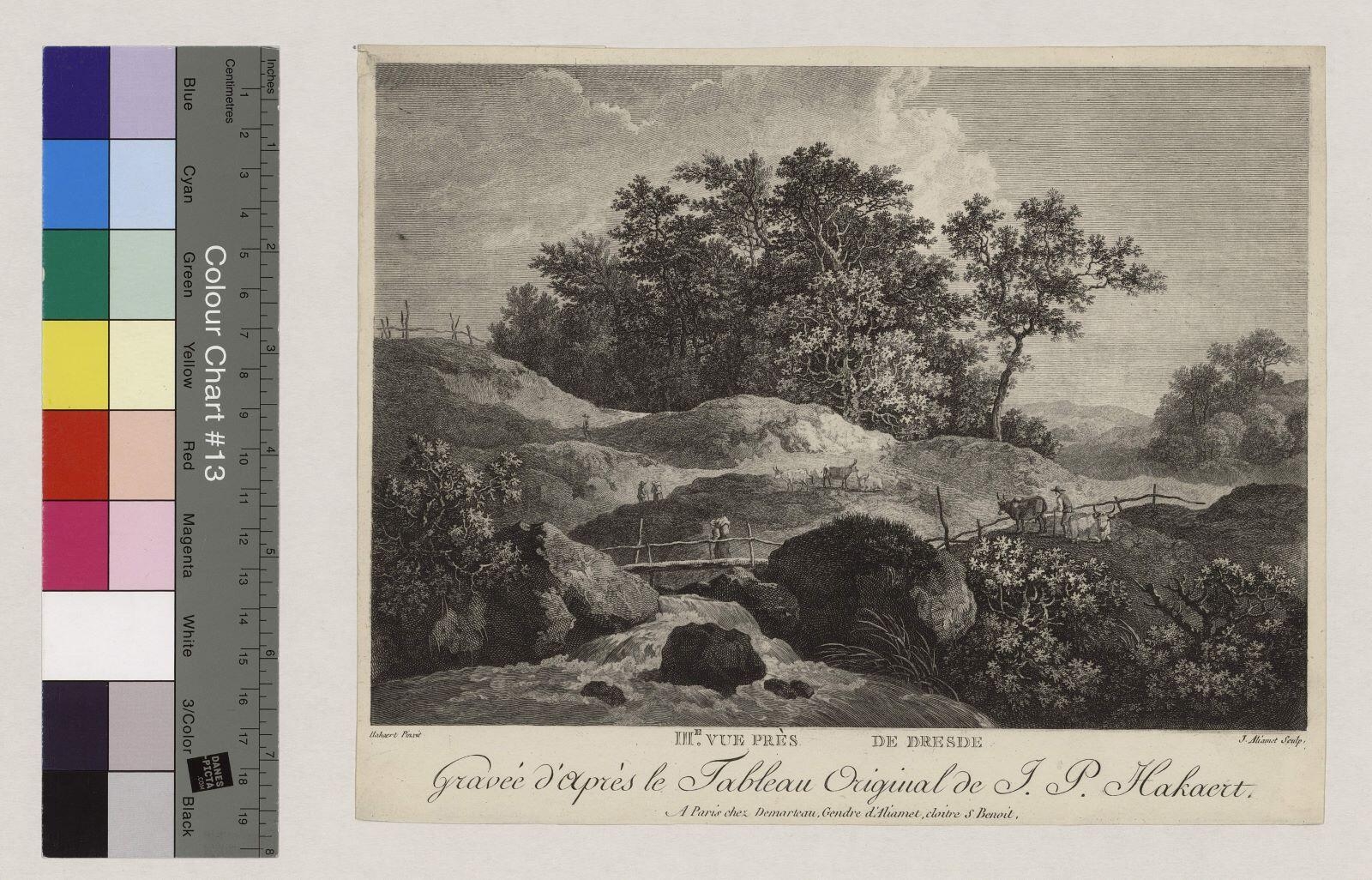 IIIe vue près de Dresde