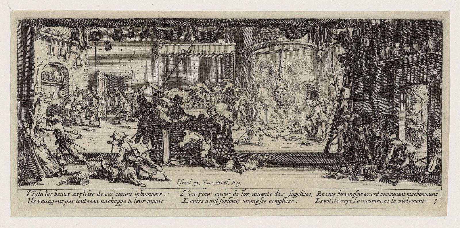 Le Pillage d'une ferme