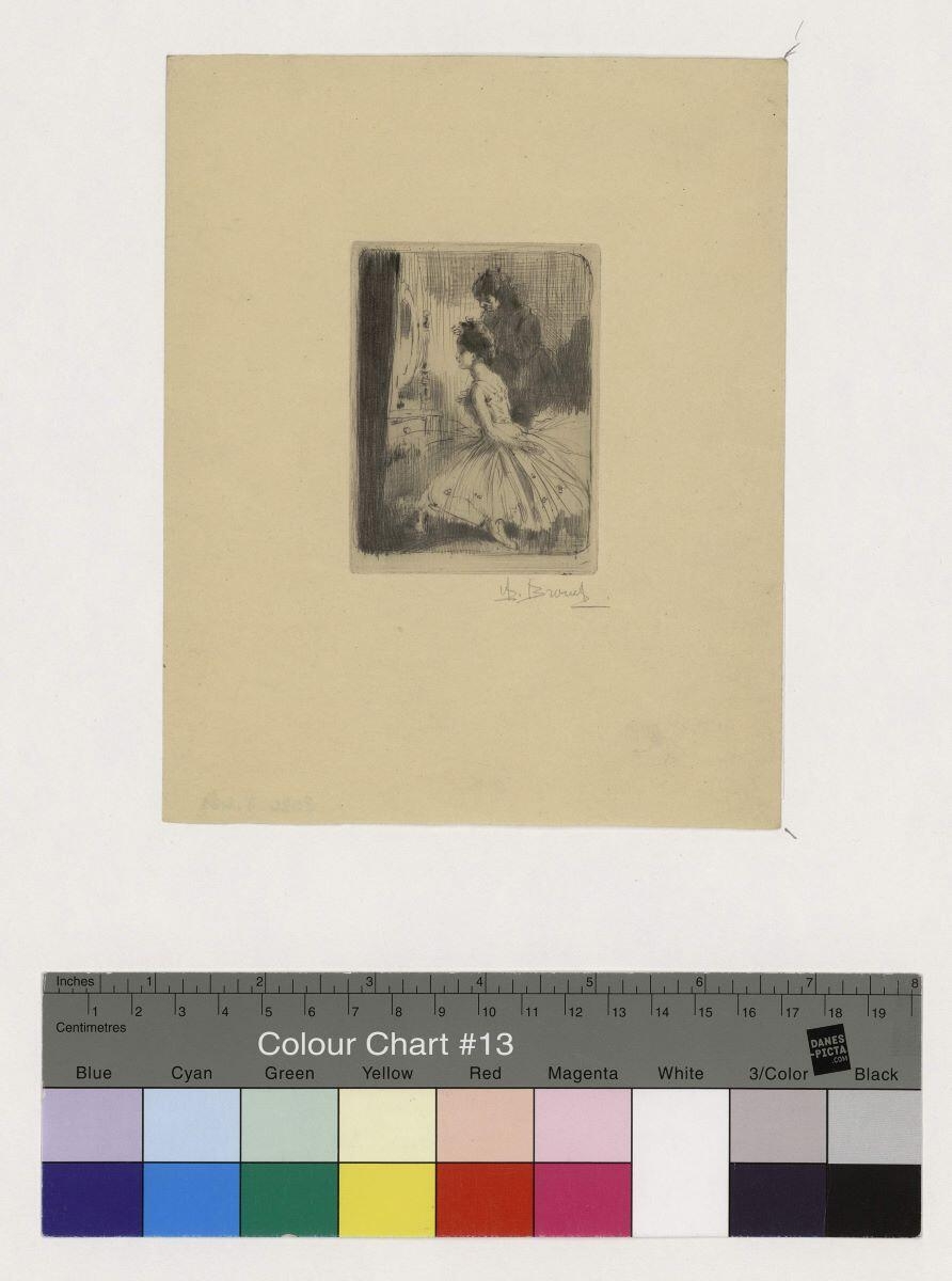 La Petite Danseuse au miroir