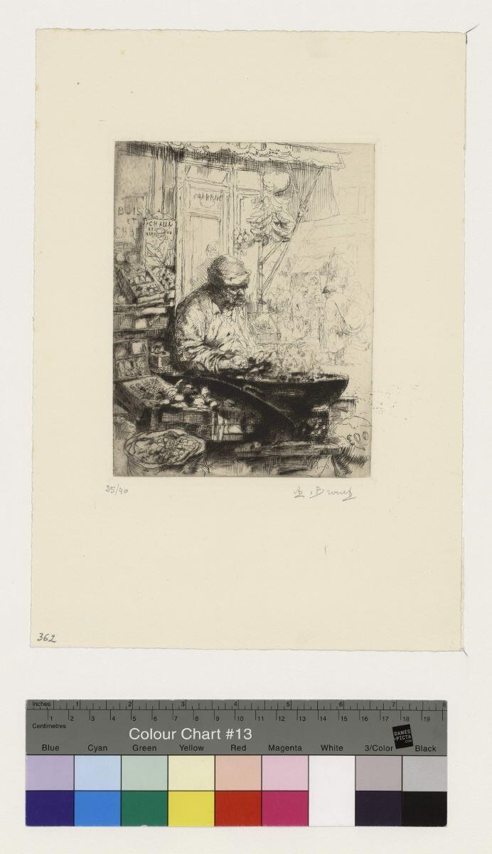 Le marchand de marrons, 2e planche