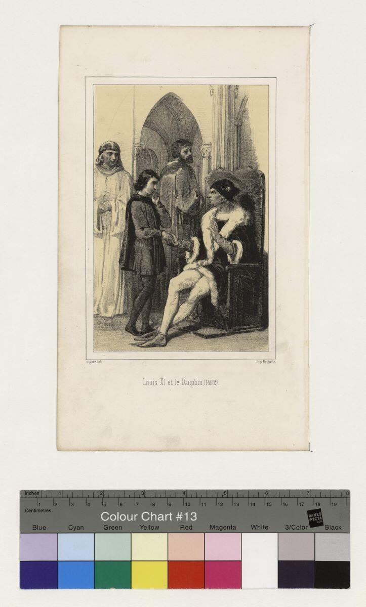 Louis XI et le Dauphin (1482)